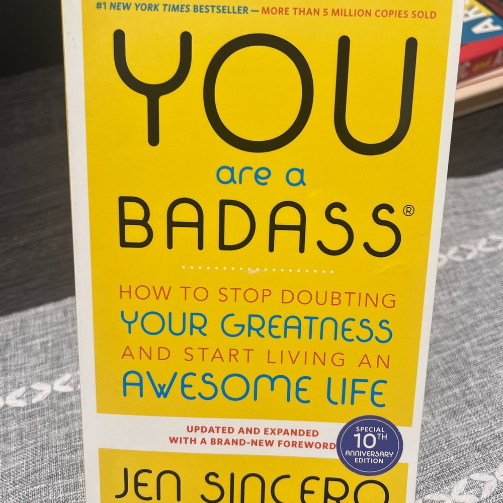 You Are a Badass Book by Jen Sincero